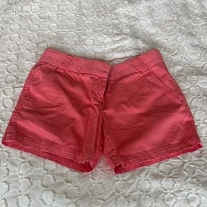 J Crew Chino Pink Shorts